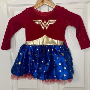 Wonder Woman toddler costume with cape